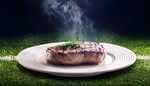 steak on field