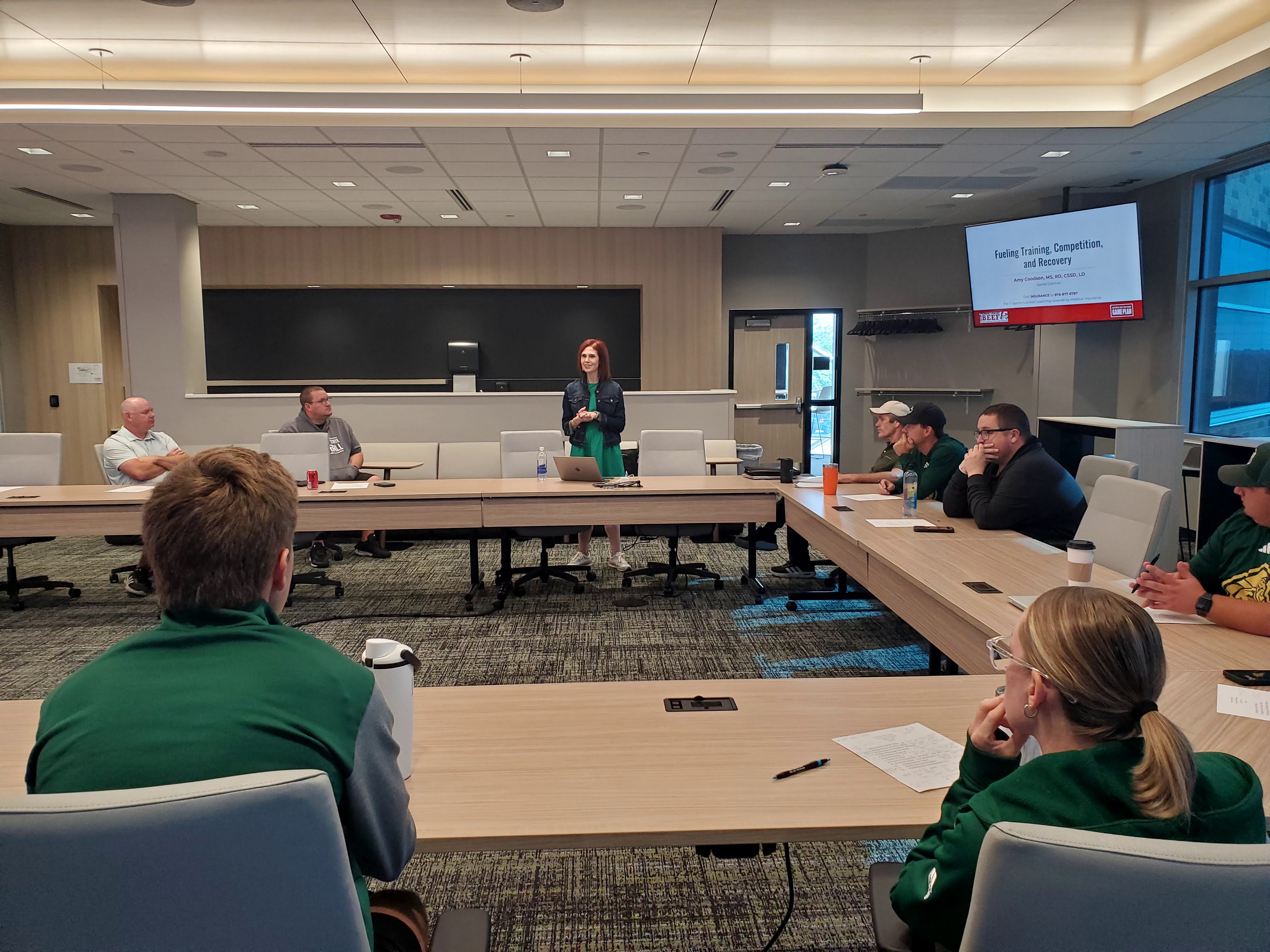 Sports Nutrition Expert Visit ND Universities and Colleges